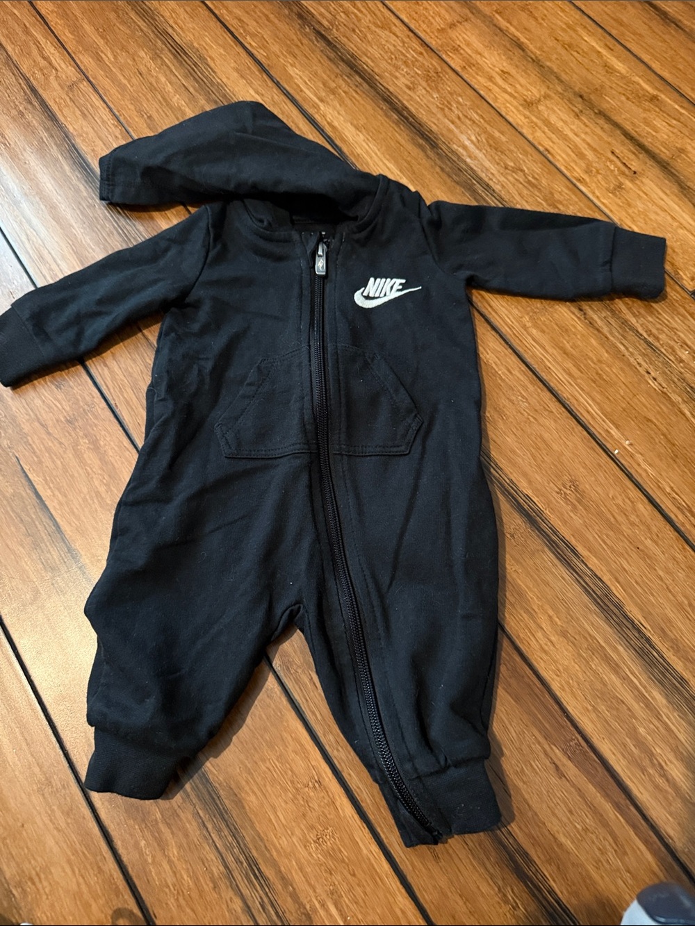 Nike zip onesie